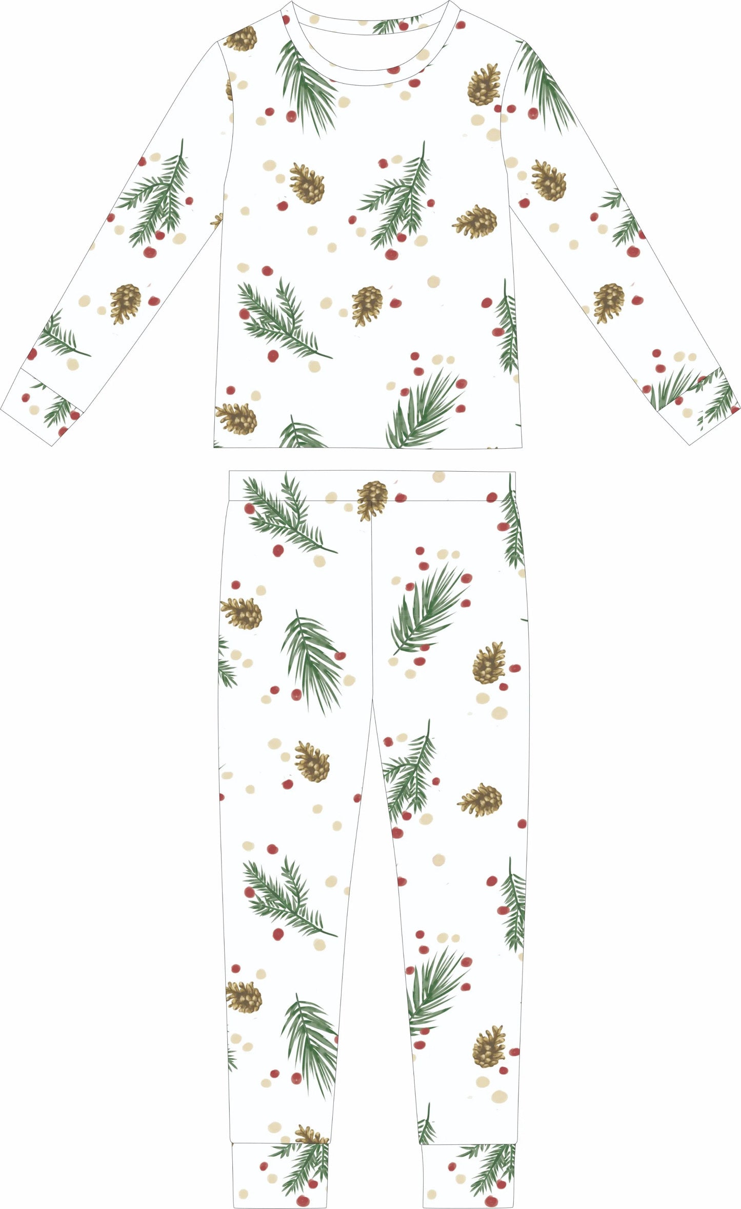 Evergreen Dreams 2 piece sets